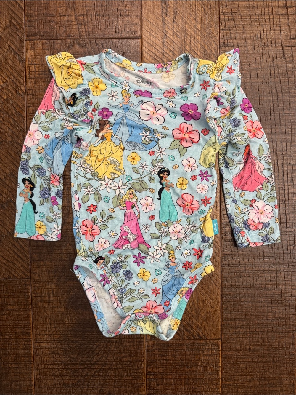 Posh Peanut x Disney Princess Long Sleeve Bodysuit